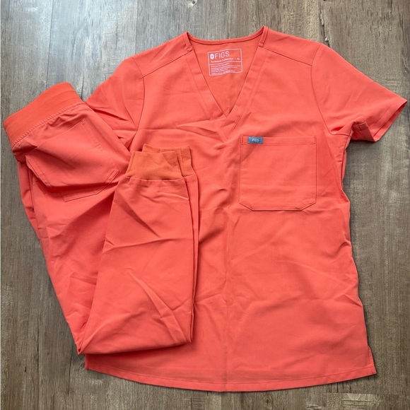 Figs scrubs Sunset orange XS/XXSP - Picture 1 of 5